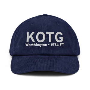 Worthington Municipal Airport (KOTG) ICAO Hat