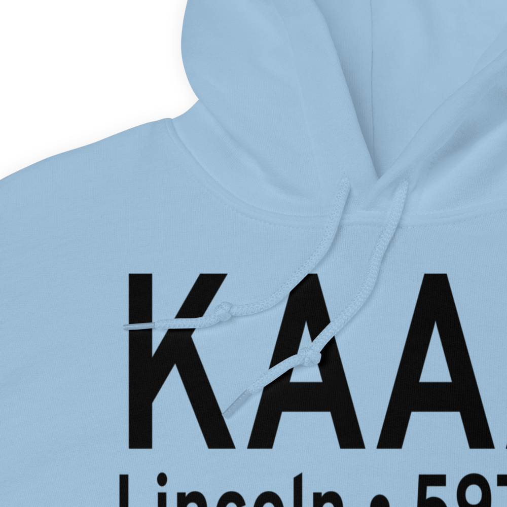 Logan County Airport (KAAA) ICAO Hoodie Sweatshirt 