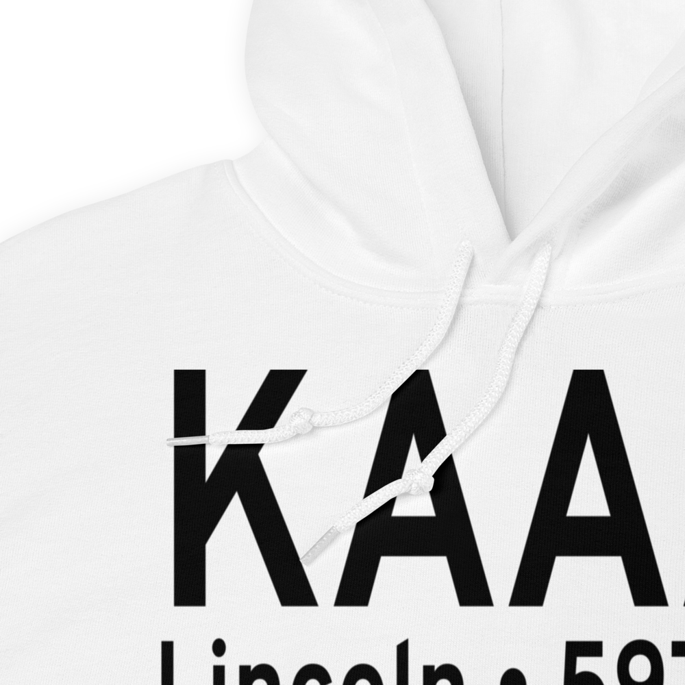 Logan County Airport (KAAA) ICAO Hoodie Sweatshirt 