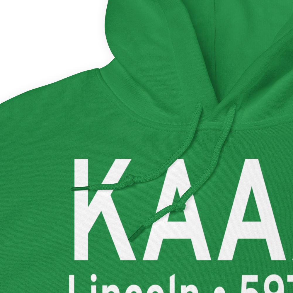 Logan County Airport (KAAA) ICAO Hoodie Sweatshirt 