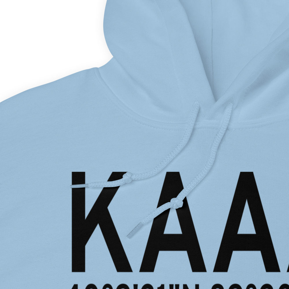 Logan County Airport (KAAA) ICAO Hoodie Sweatshirt 