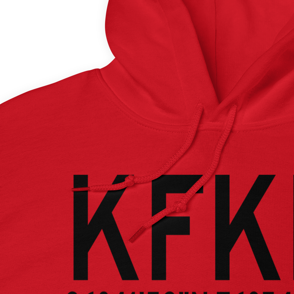 Franklin Regional Airport (KFKN) ICAO Hoodie Sweatshirt 