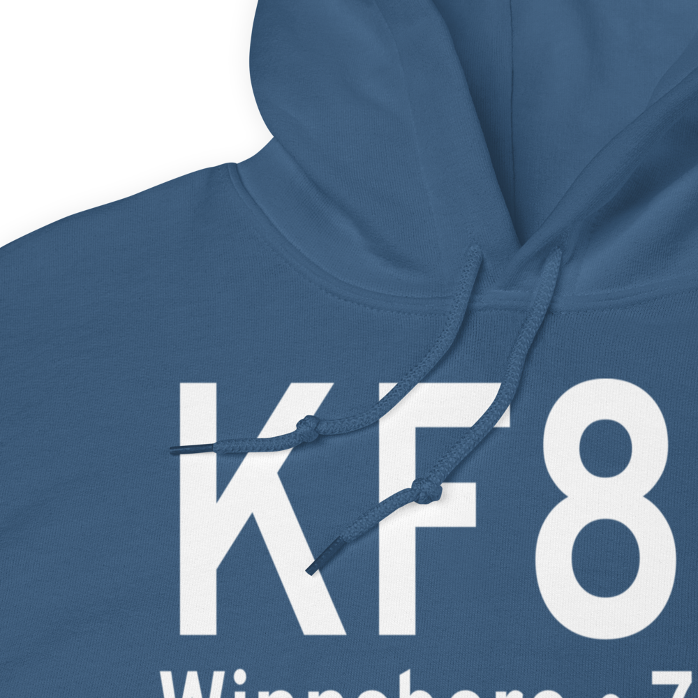 Winnsboro Municipal Airport (KF89) ICAO Hoodie Sweatshirt 