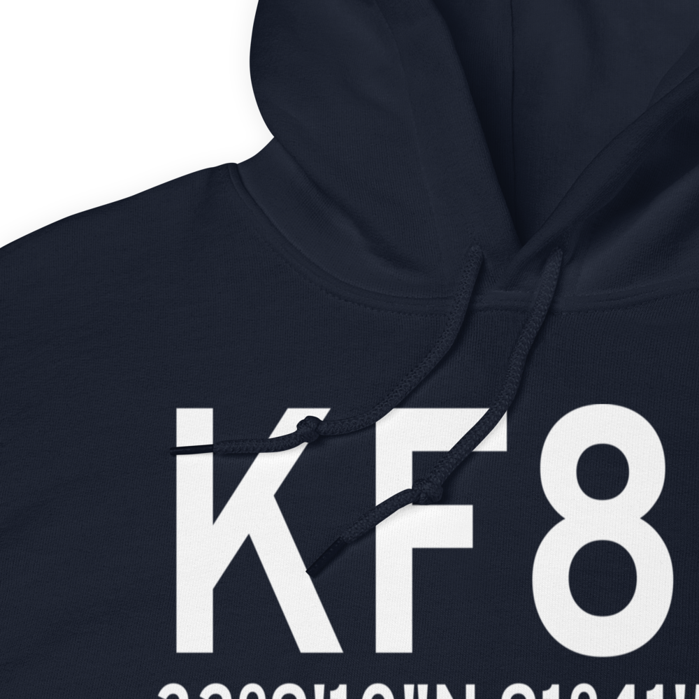 Winnsboro Municipal Airport (KF89) ICAO Hoodie Sweatshirt 
