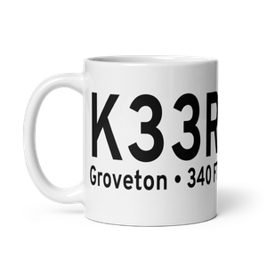 Groveton Trinity County Airport (K33R) ICAO Mug