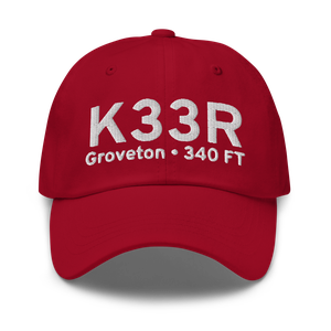 Groveton Trinity County Airport (K33R) ICAO Hat