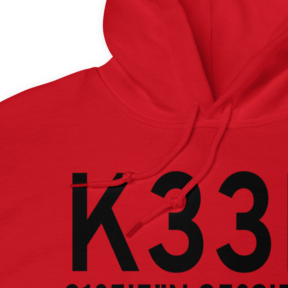 Groveton Trinity County Airport (K33R) ICAO Hoodie Sweatshirt 