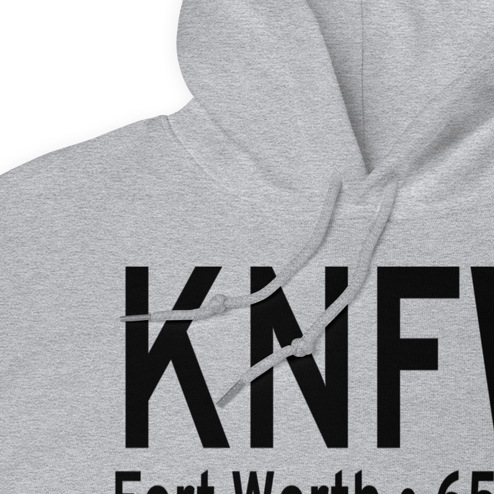 NAS Fort Worth JRB/Carswell Field (KNFW) ICAO Hoodie Sweatshirt 