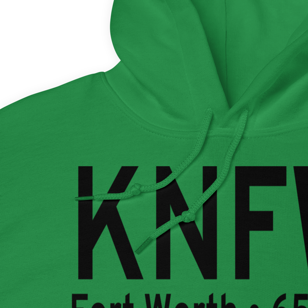 NAS Fort Worth JRB/Carswell Field (KNFW) ICAO Hoodie Sweatshirt 