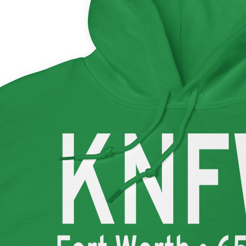 NAS Fort Worth JRB/Carswell Field (KNFW) ICAO Hoodie Sweatshirt 