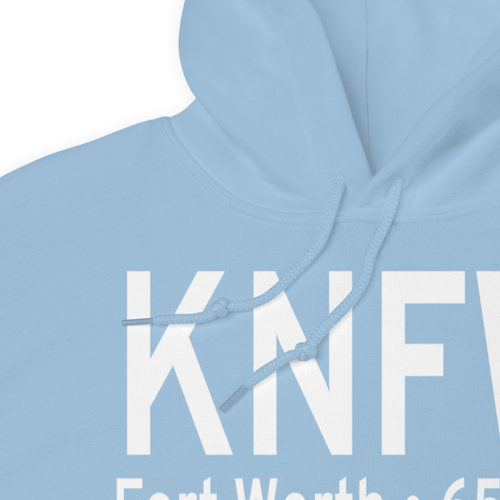 NAS Fort Worth JRB/Carswell Field (KNFW) ICAO Hoodie Sweatshirt 