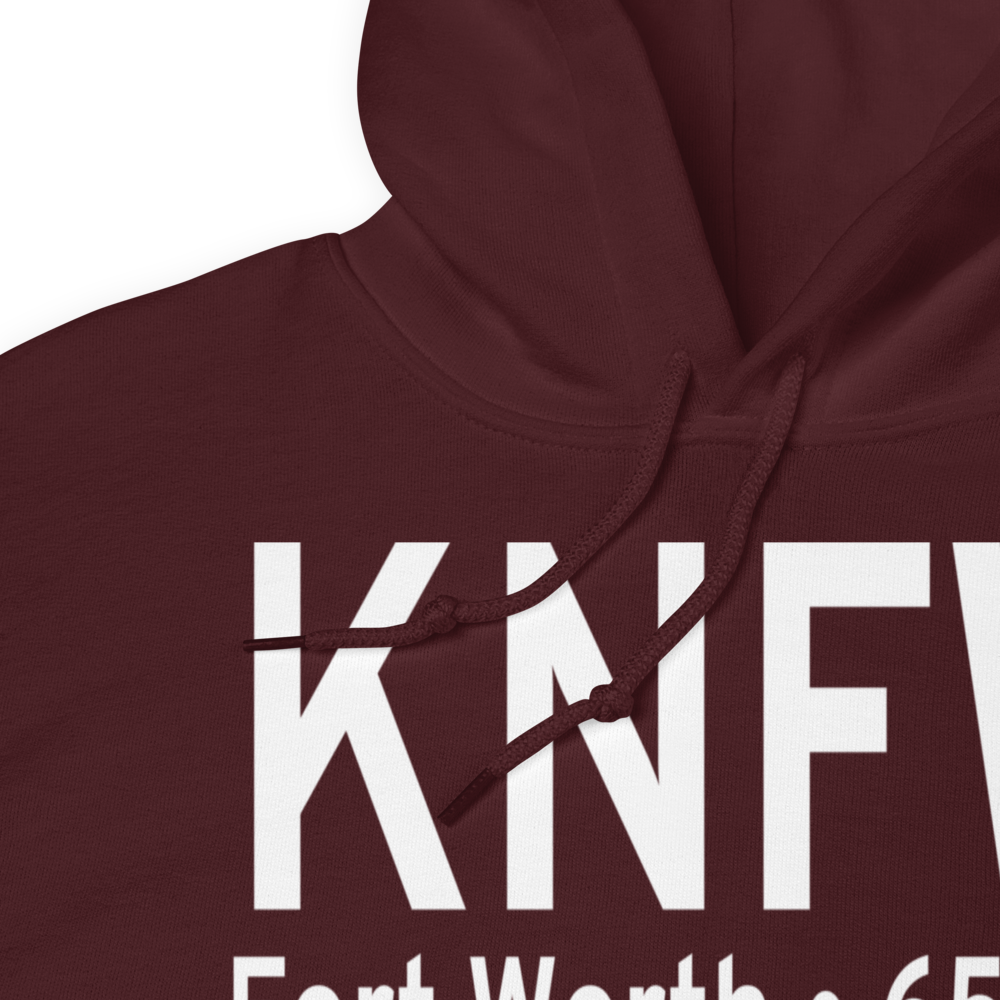 NAS Fort Worth JRB/Carswell Field (KNFW) ICAO Hoodie Sweatshirt 