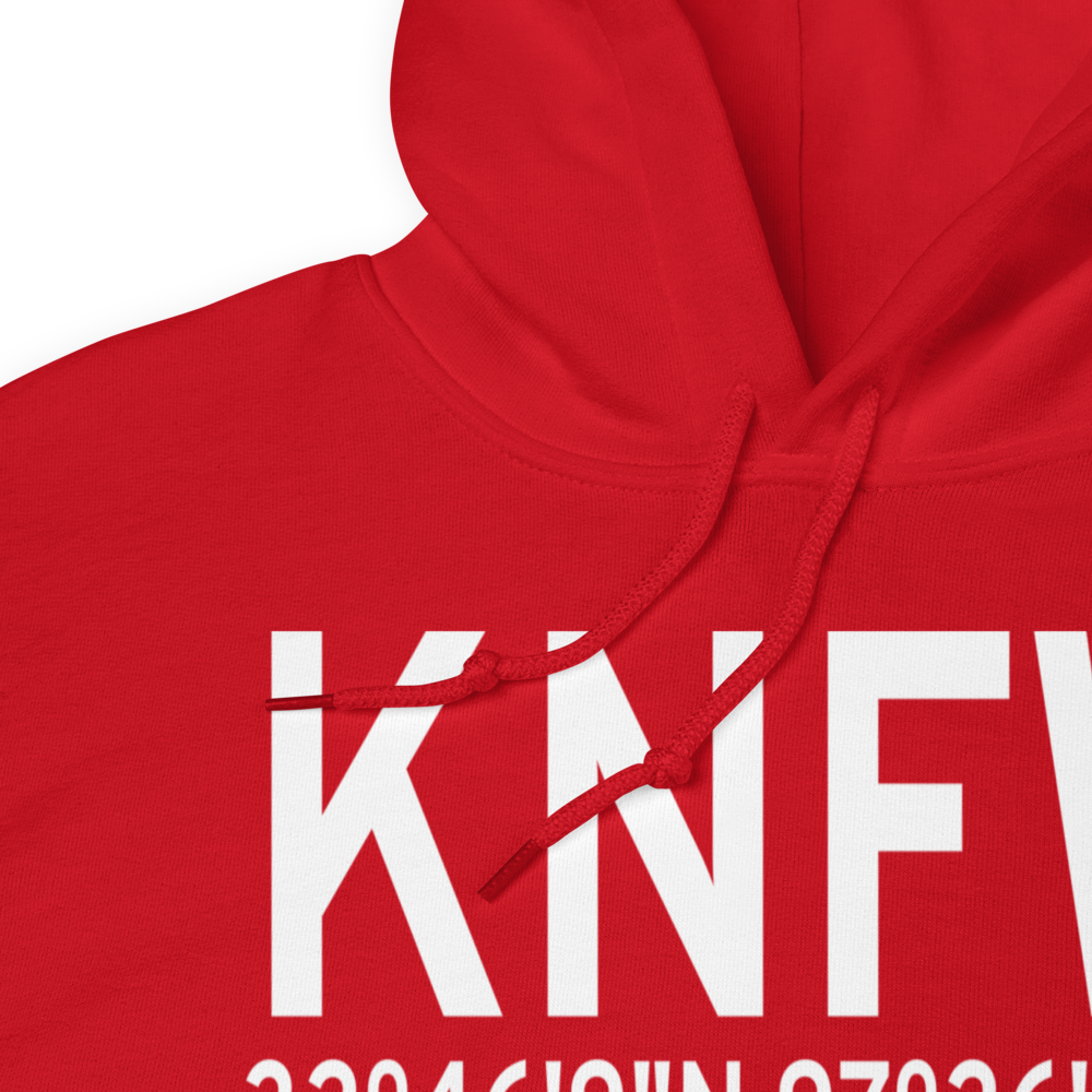 NAS Fort Worth JRB/Carswell Field (KNFW) ICAO Hoodie Sweatshirt 