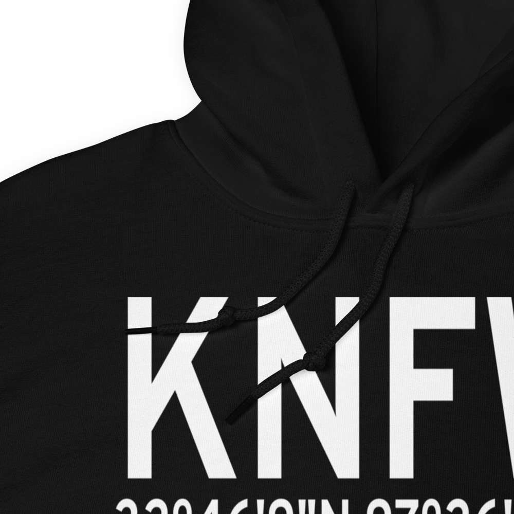 NAS Fort Worth JRB/Carswell Field (KNFW) ICAO Hoodie Sweatshirt 