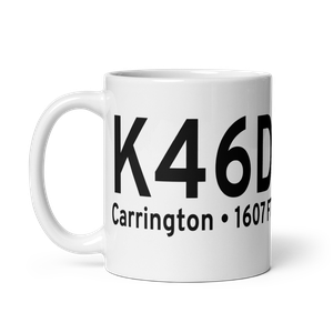 Carrington Municipal Airport (K46D) ICAO Mug