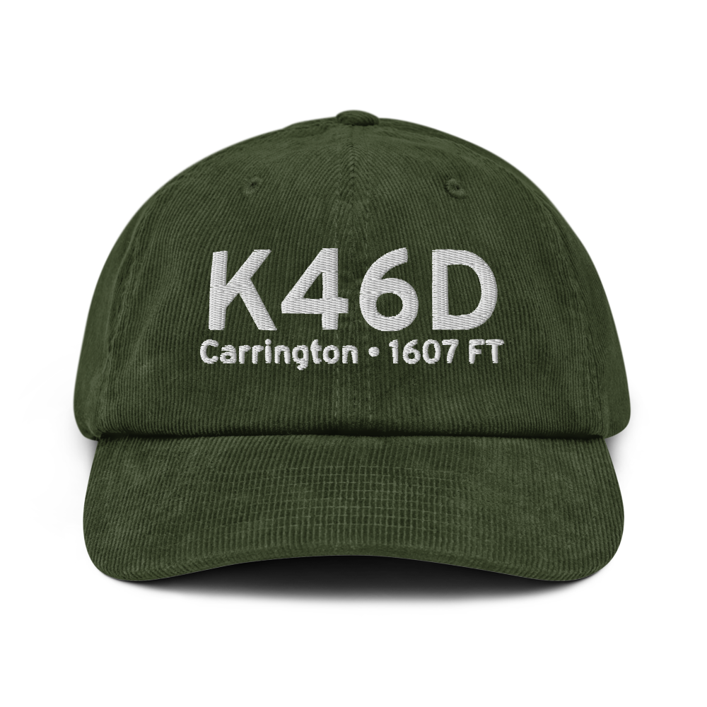 Carrington Municipal Airport (K46D) ICAO Hat 