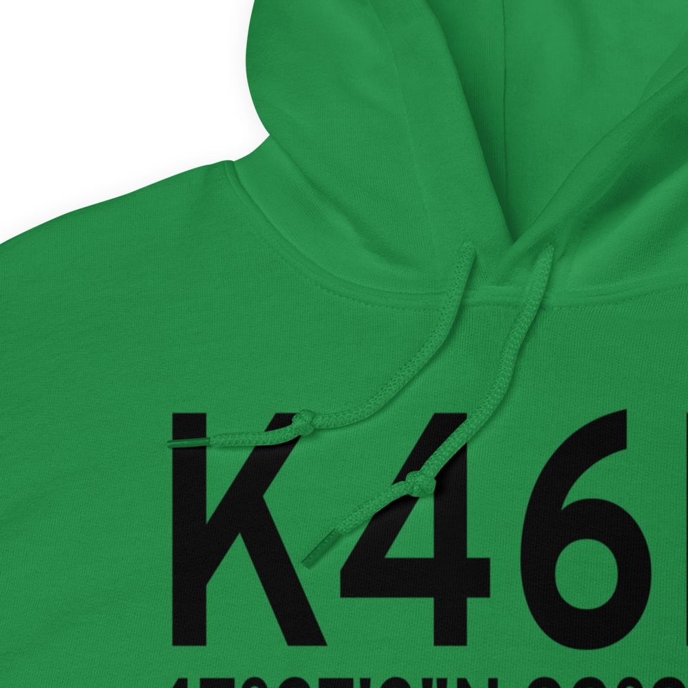 Carrington Municipal Airport (K46D) ICAO Hoodie Sweatshirt 