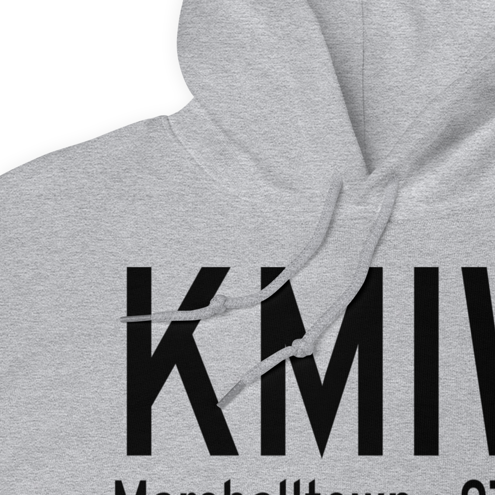 Marshalltown Municipal Airport (KMIW) ICAO Hoodie Sweatshirt 