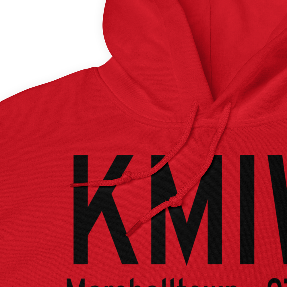 Marshalltown Municipal Airport (KMIW) ICAO Hoodie Sweatshirt 