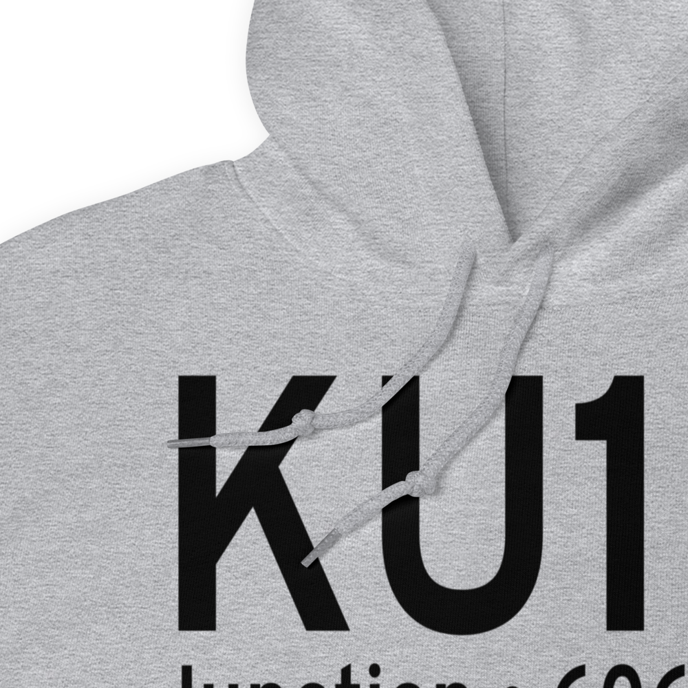 Junction Airport (KU13) ICAO Hoodie Sweatshirt 