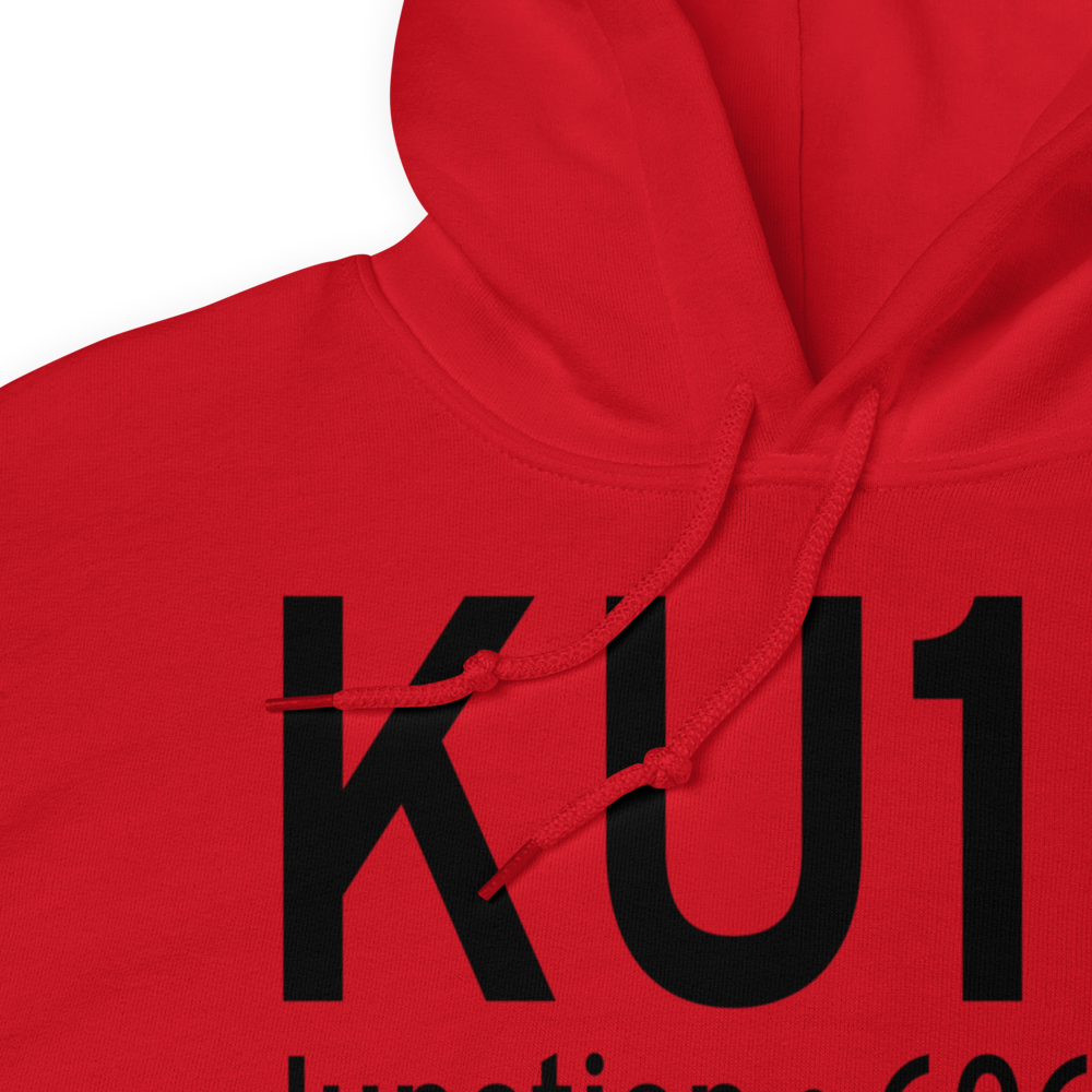 Junction Airport (KU13) ICAO Hoodie Sweatshirt 