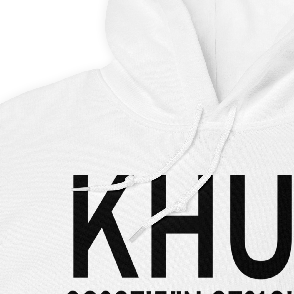 Terre Haute Regional Airport, Hulman Field (KHUF) ICAO Hoodie Sweatshirt 