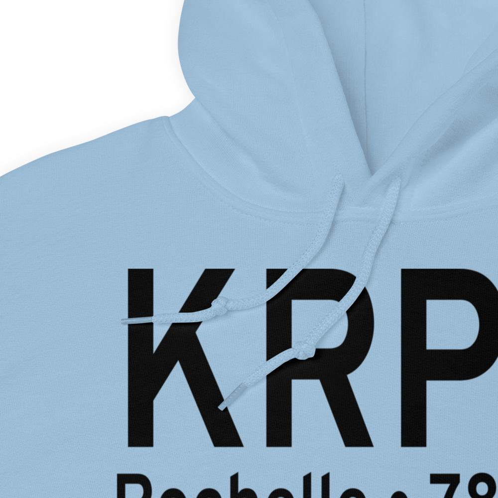 Rochelle Municipal Airport - Koritz Field (KRPJ) ICAO Hoodie Sweatshirt 