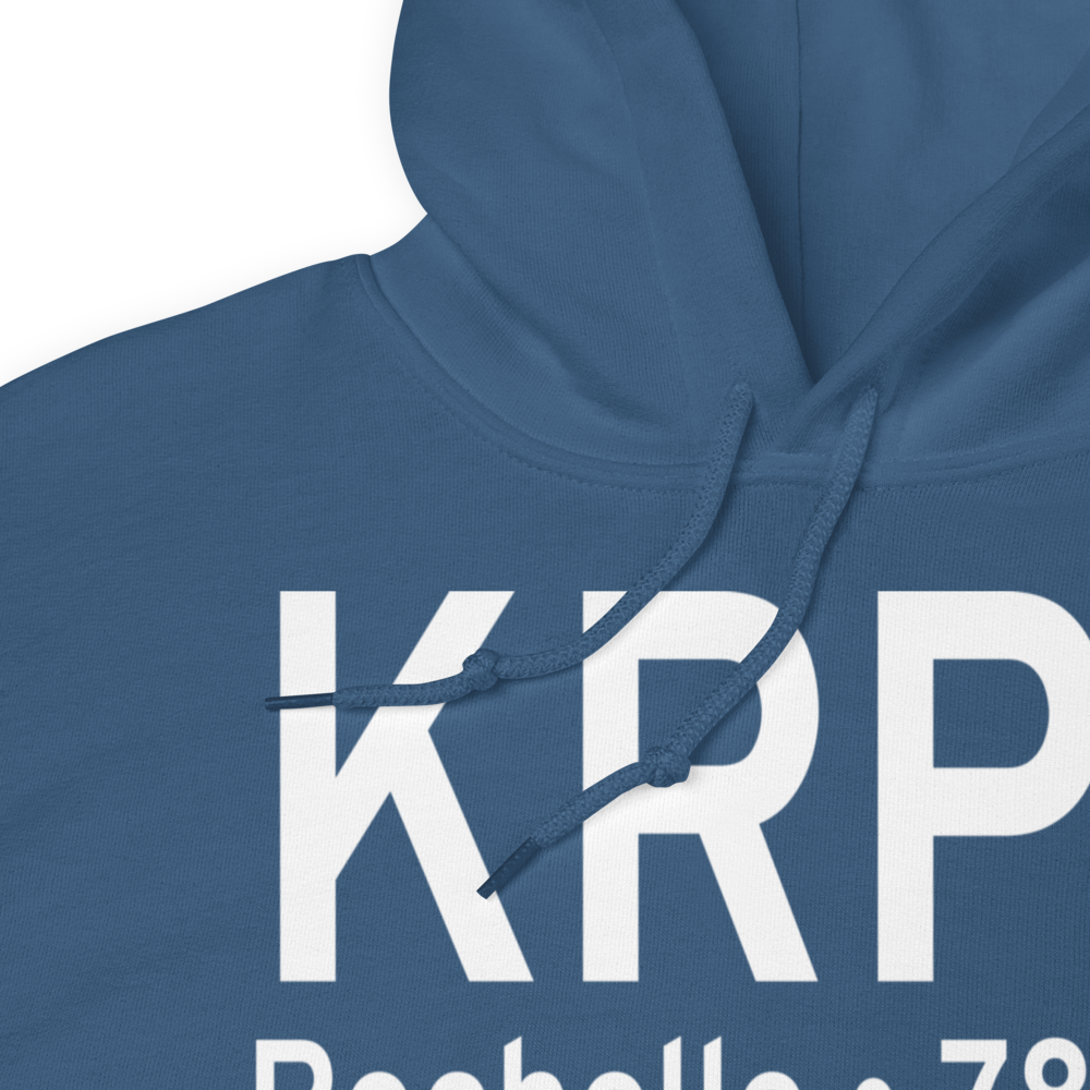 Rochelle Municipal Airport - Koritz Field (KRPJ) ICAO Hoodie Sweatshirt 