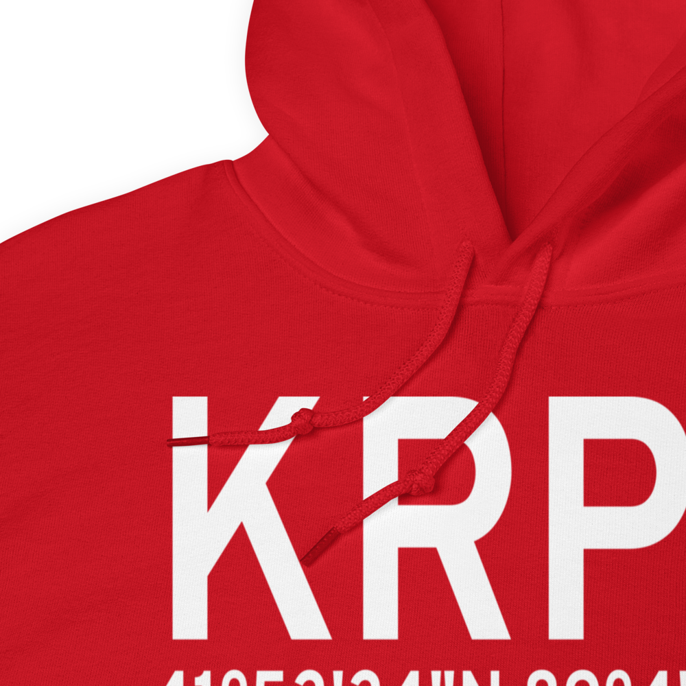 Rochelle Municipal Airport - Koritz Field (KRPJ) ICAO Hoodie Sweatshirt 
