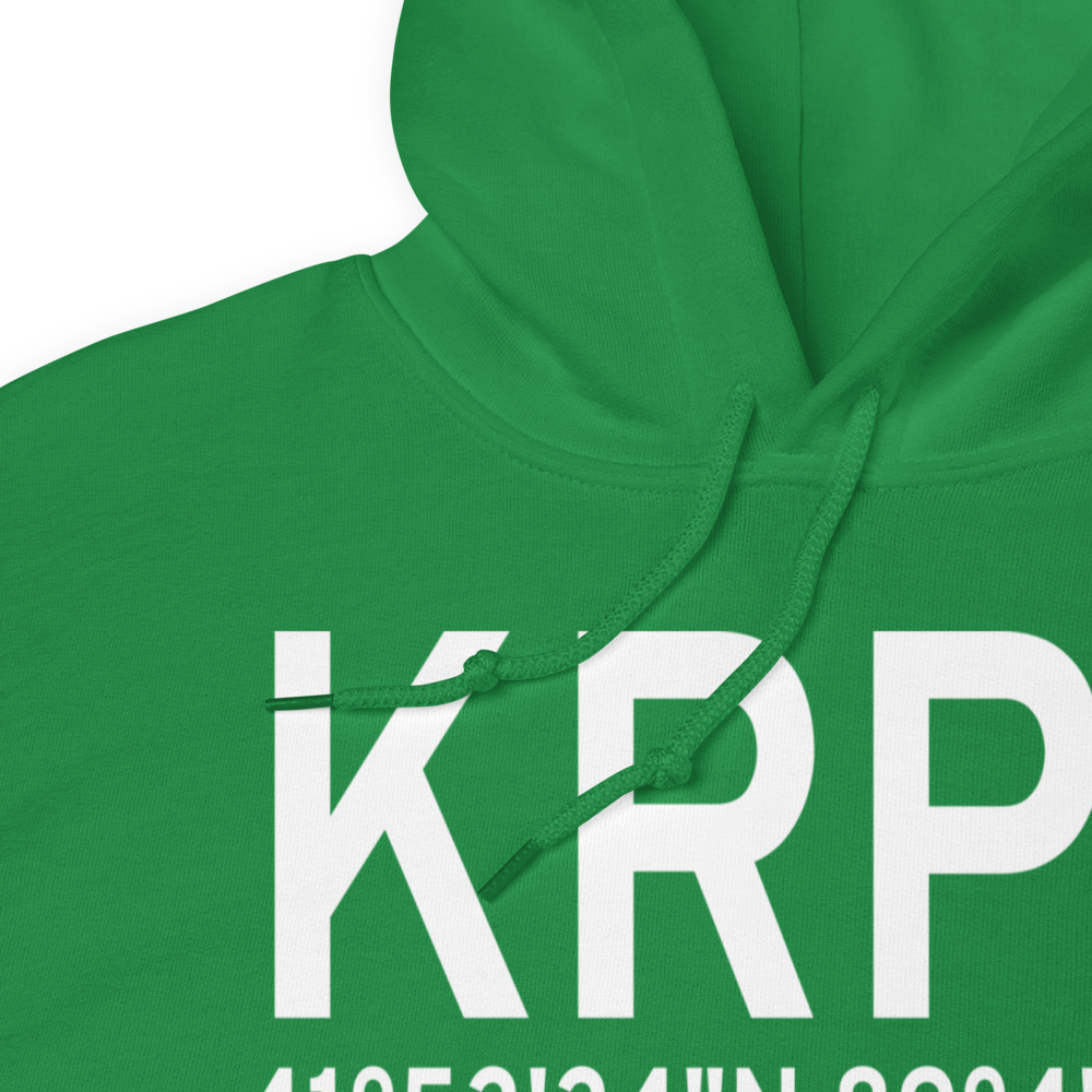 Rochelle Municipal Airport - Koritz Field (KRPJ) ICAO Hoodie Sweatshirt 