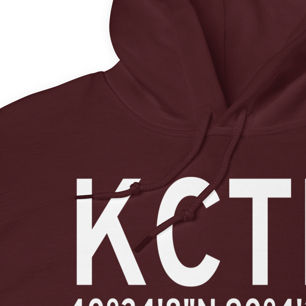 Ingersoll Airport (KCTK) ICAO Hoodie Sweatshirt 