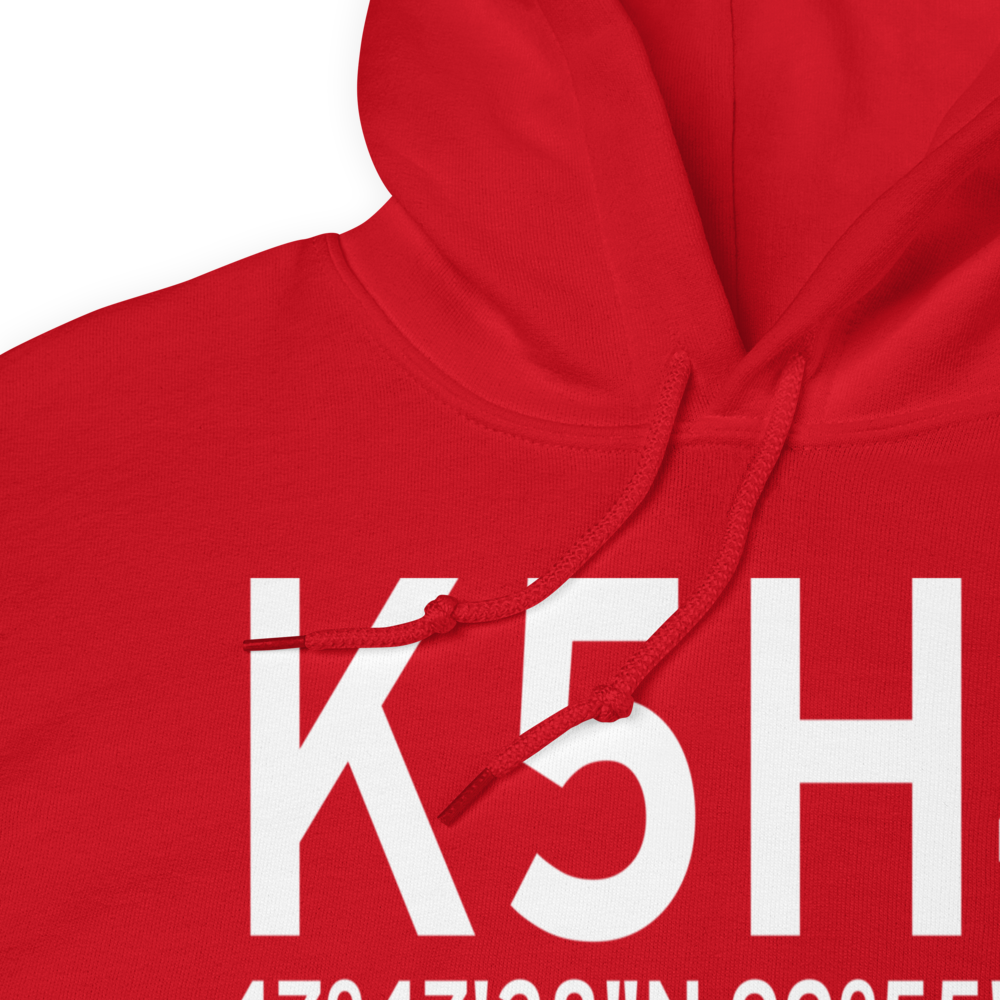Harvey Municipal Airport (K5H4) ICAO Hoodie Sweatshirt 