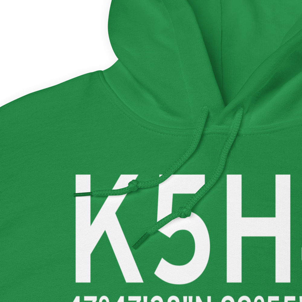 Harvey Municipal Airport (K5H4) ICAO Hoodie Sweatshirt 