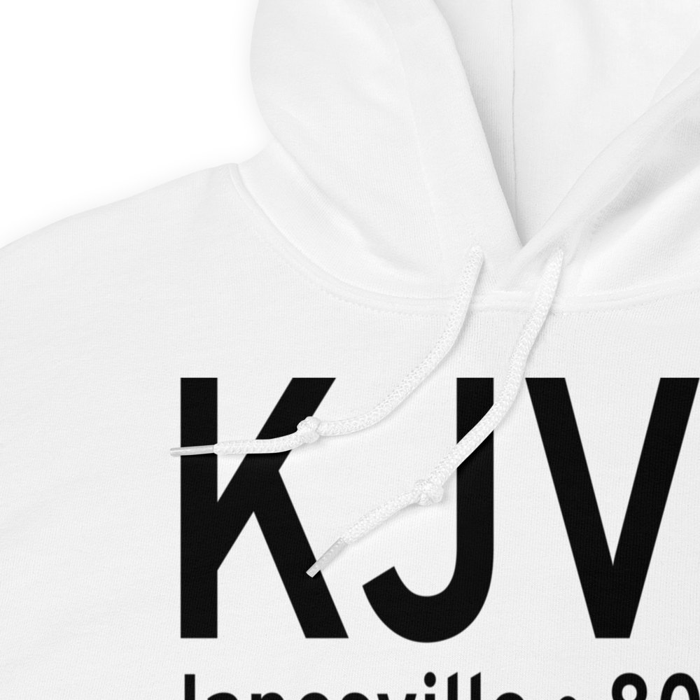 Southern Wisconsin Regional Airport (KJVL) ICAO Hoodie Sweatshirt 