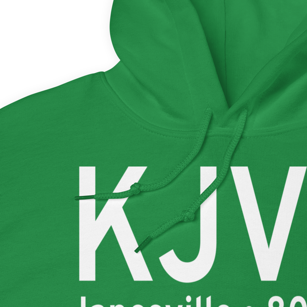 Southern Wisconsin Regional Airport (KJVL) ICAO Hoodie Sweatshirt 