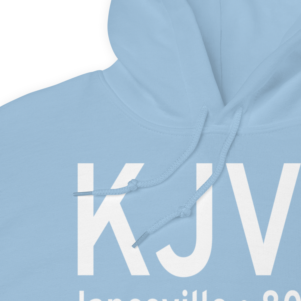 Southern Wisconsin Regional Airport (KJVL) ICAO Hoodie Sweatshirt 