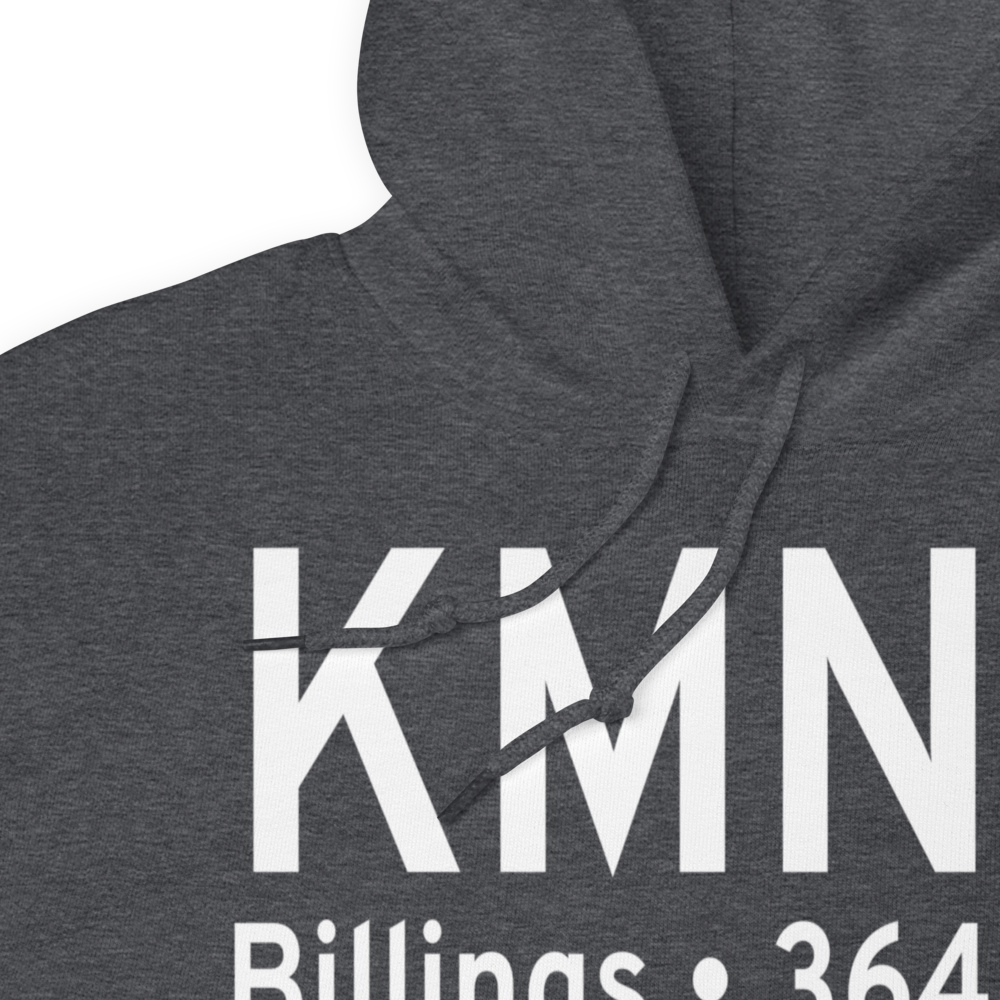 Montana ARNG Heliport (KMNG) ICAO Hoodie Sweatshirt 