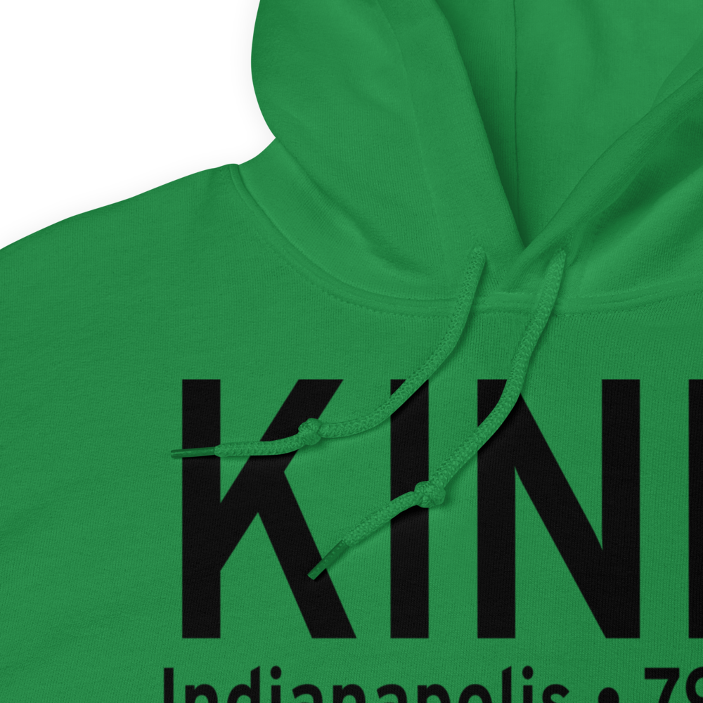 Indianapolis International Airport (KIND) ICAO Hoodie Sweatshirt 