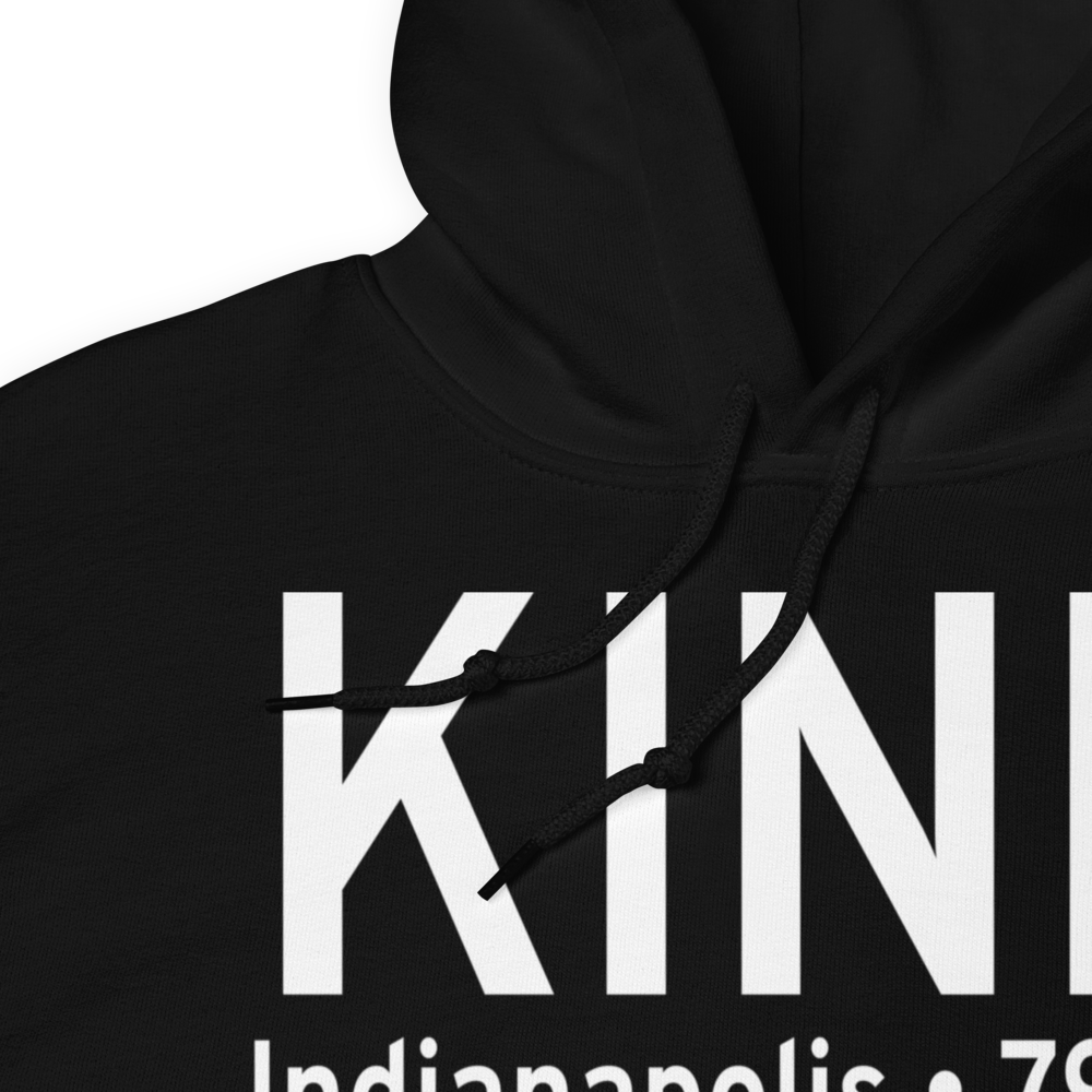 Indianapolis International Airport (KIND) ICAO Hoodie Sweatshirt 