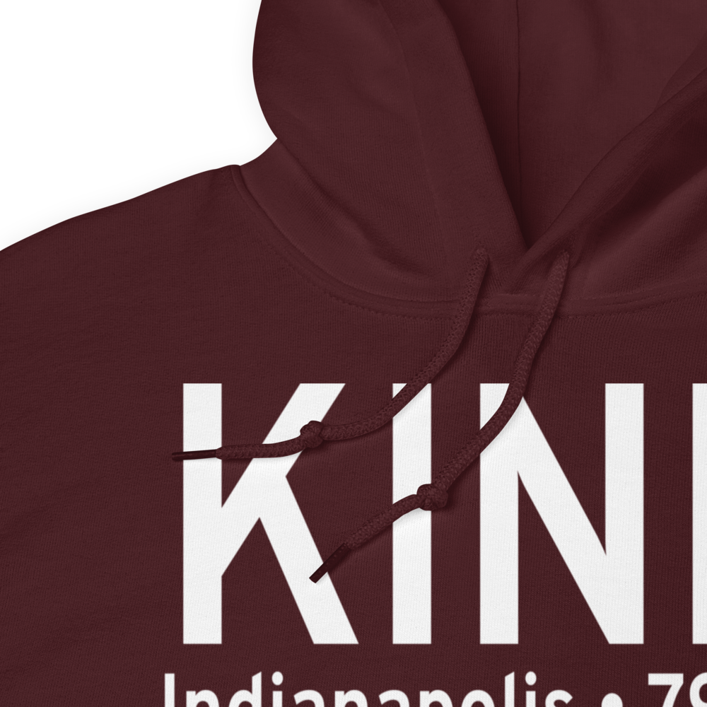 Indianapolis International Airport (KIND) ICAO Hoodie Sweatshirt 