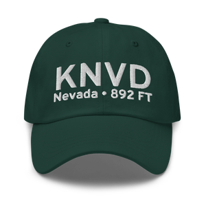 Nevada Municipal Airport (KNVD) ICAO Hat