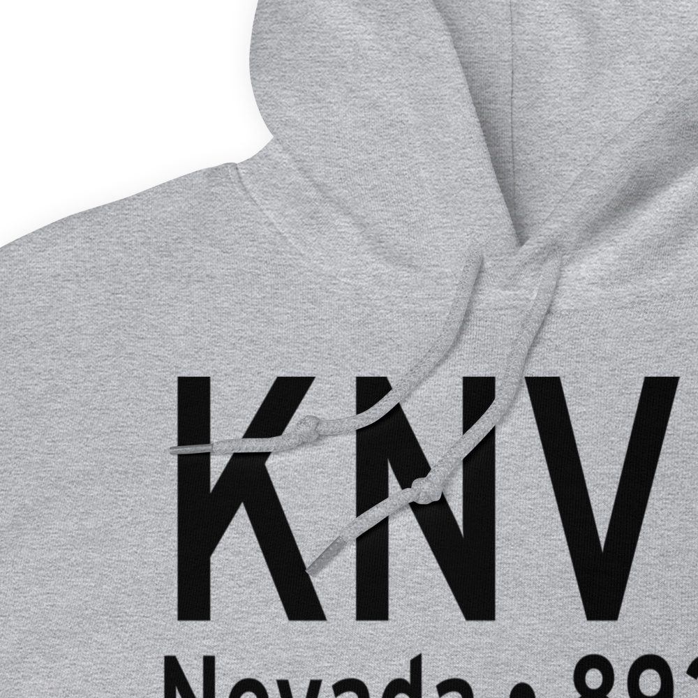 Nevada Municipal Airport (KNVD) ICAO Hoodie Sweatshirt 