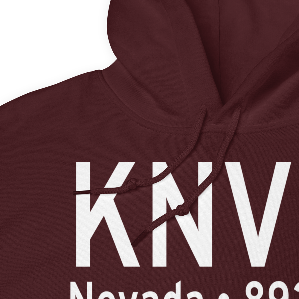 Nevada Municipal Airport (KNVD) ICAO Hoodie Sweatshirt 