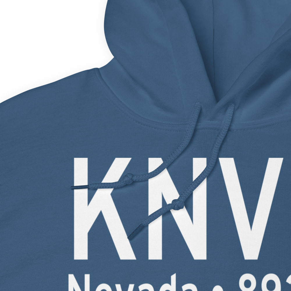 Nevada Municipal Airport (KNVD) ICAO Hoodie Sweatshirt 