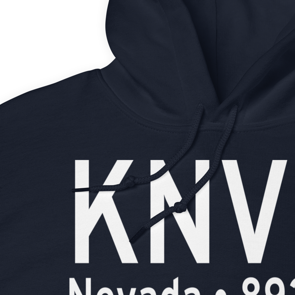Nevada Municipal Airport (KNVD) ICAO Hoodie Sweatshirt 