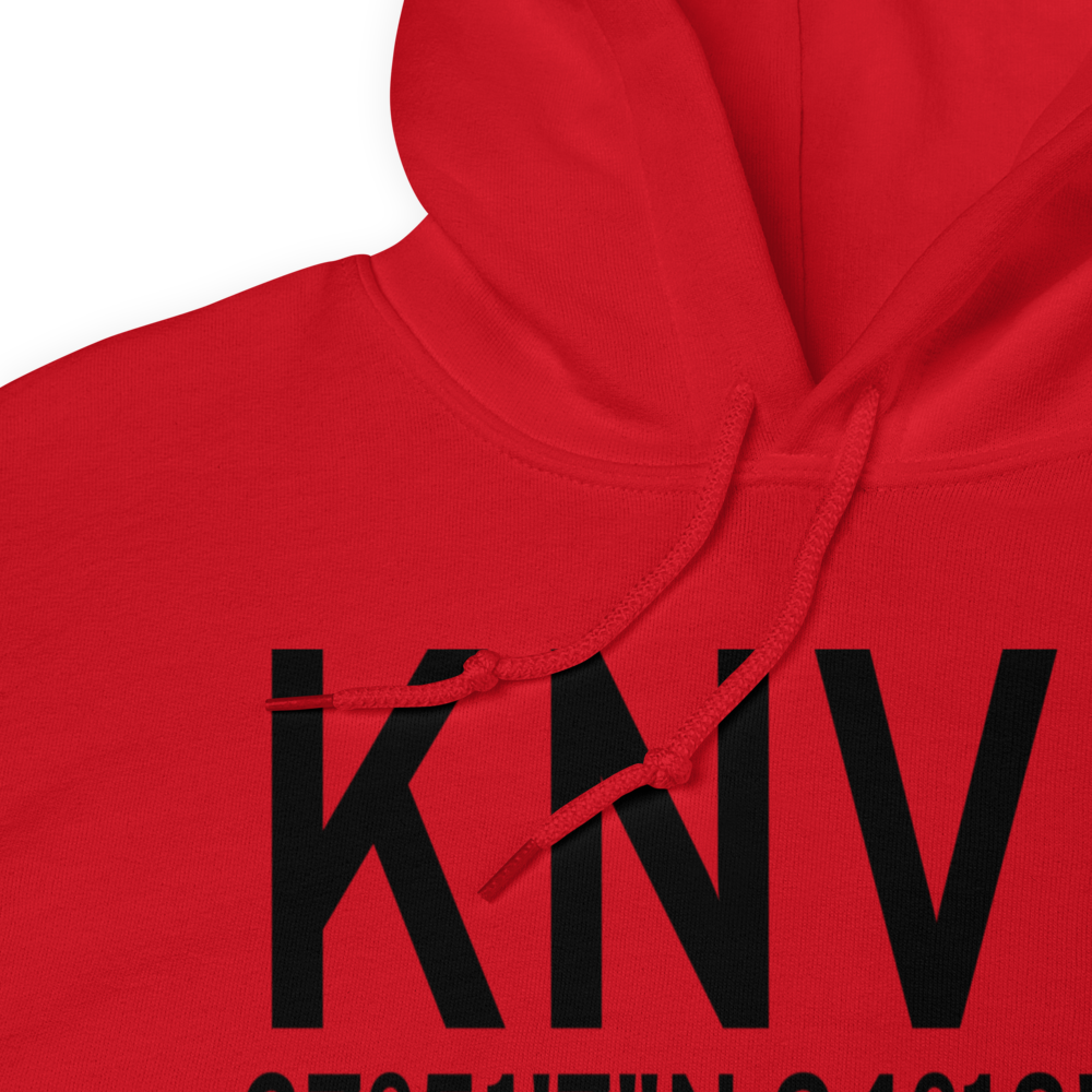 Nevada Municipal Airport (KNVD) ICAO Hoodie Sweatshirt 