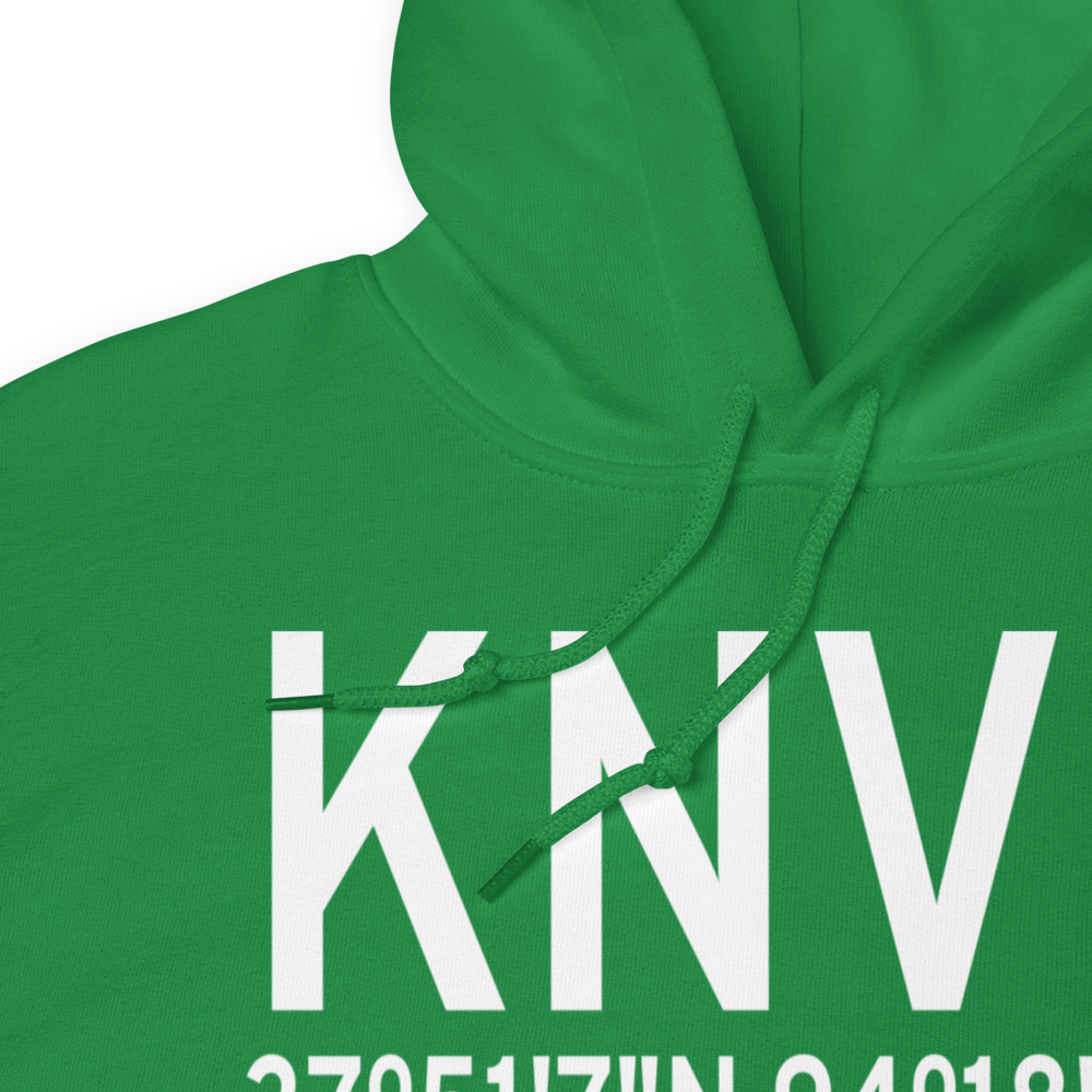 Nevada Municipal Airport (KNVD) ICAO Hoodie Sweatshirt 