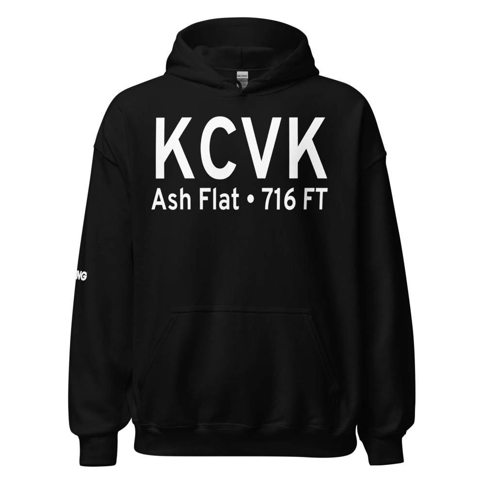 Sharp County Regional Airport (KCVK) ICAO Hoodie Sweatshirt 