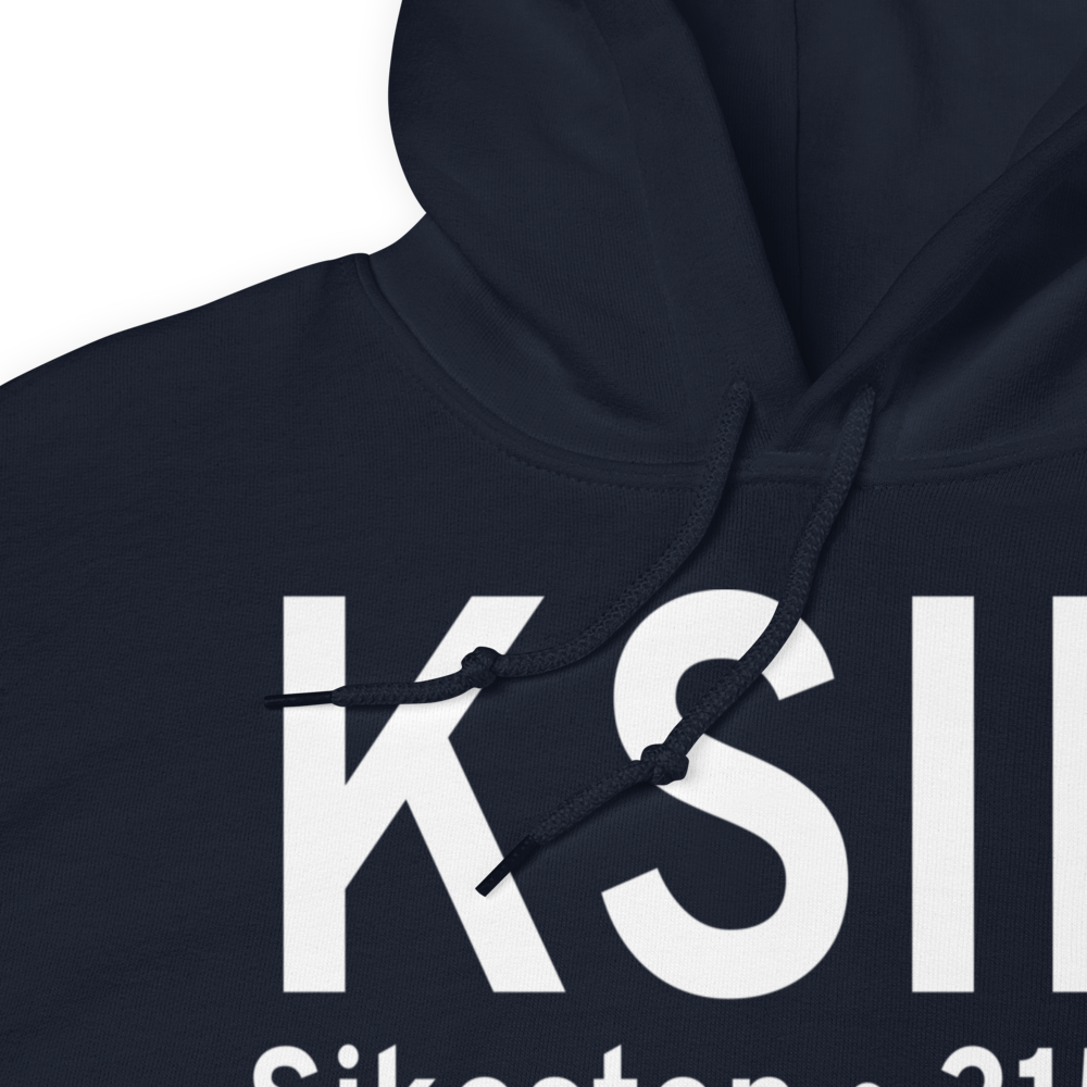 Sikeston Memorial Municipal Airport (KSIK) ICAO Hoodie Sweatshirt 