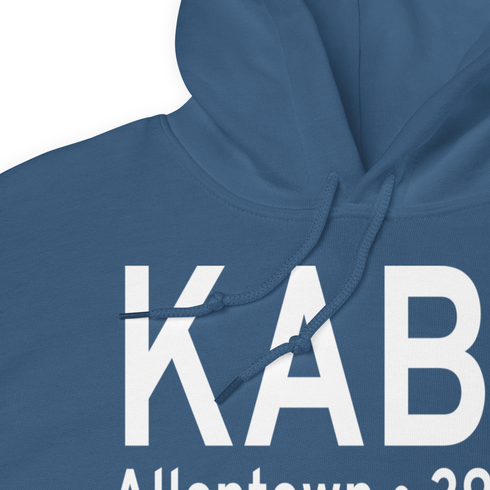 Lehigh Valley International Airport (KABE) ICAO Hoodie Sweatshirt 